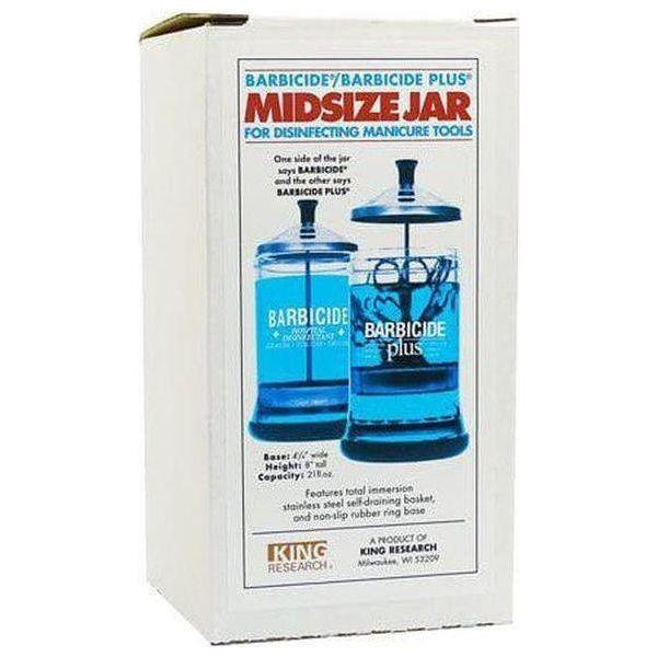 Barbicide Midsize Jar for Disinfecting Manicure Tools