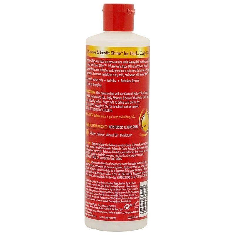 Creme of Nature Argan Oil Curl Activator Creme 354ml - Image 2