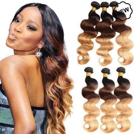 Dream Hair Africo Body Wave Weaving Human & Premium Synthetic Hair 6 pcs. - Image 2