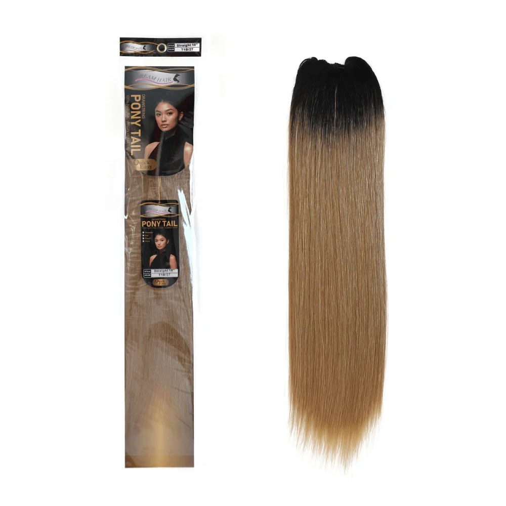 Dream Hair Human Hair Ponytail Straight 18" - Image 4