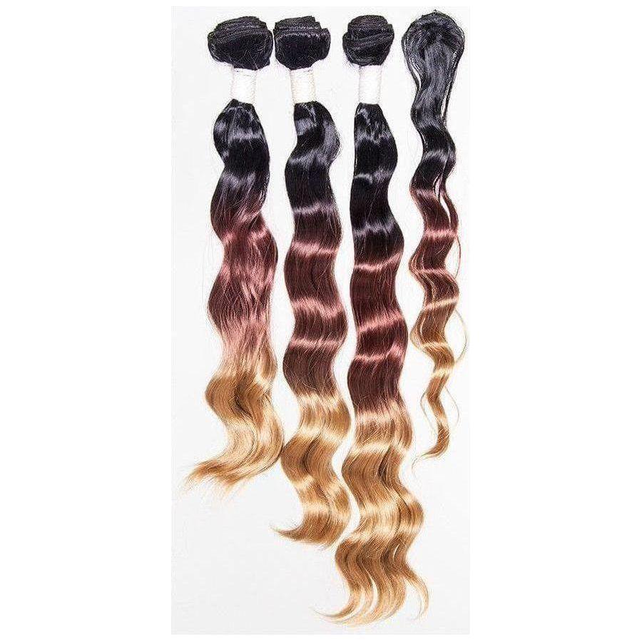 Dream Hair Ombre Kunsthaar Tressen 4Pcs - Image 3