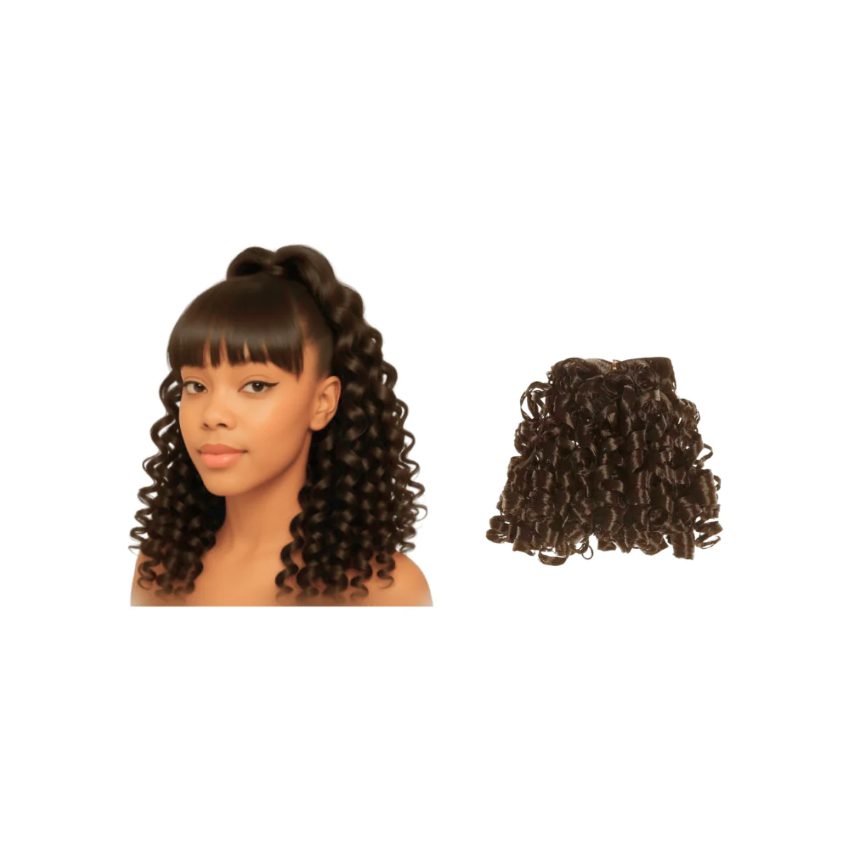 Dream Hair Style GT 55 8"/20cm Synthetic Hair