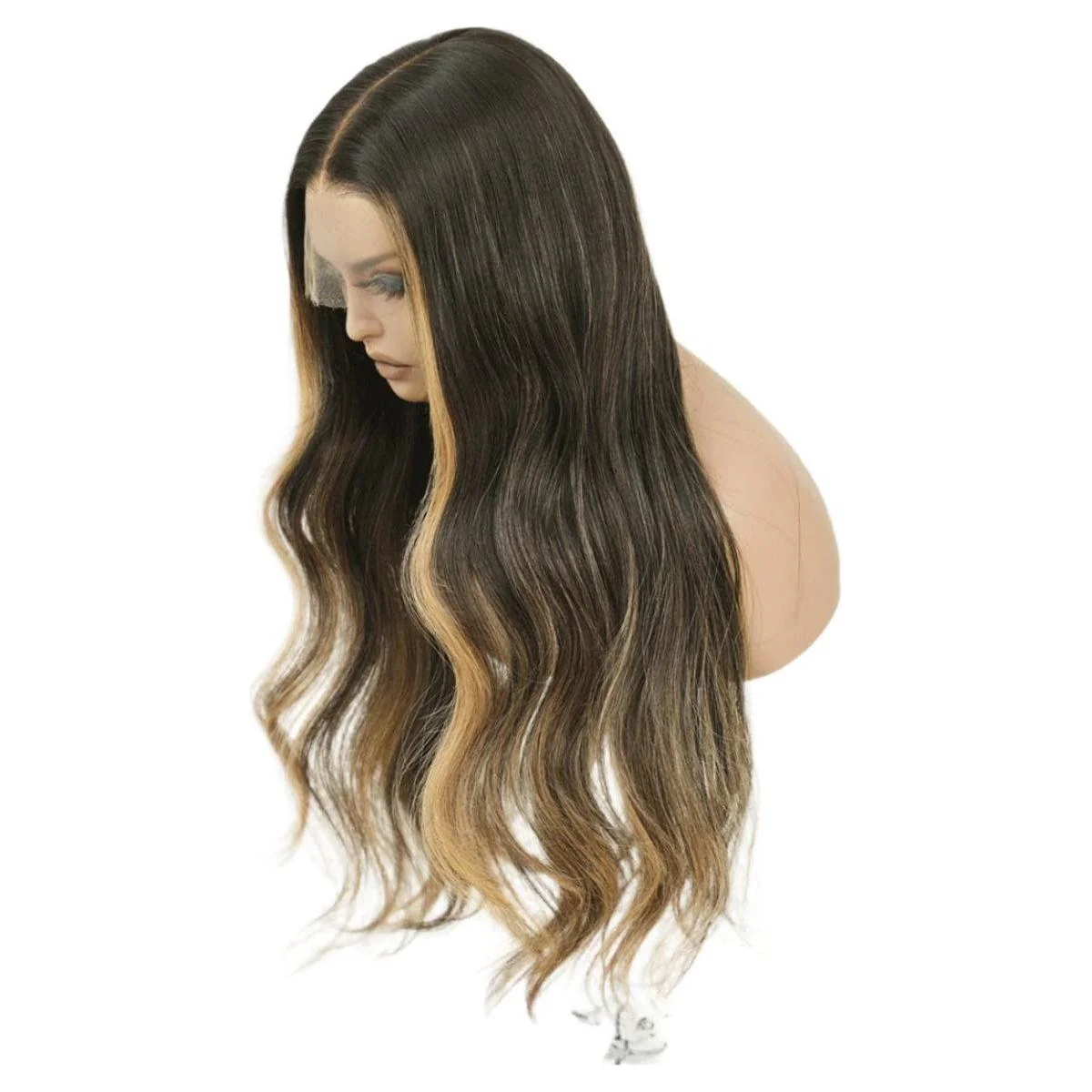 Dream Hair Human Hair Wavy Wig Indian Virgin - Image 7
