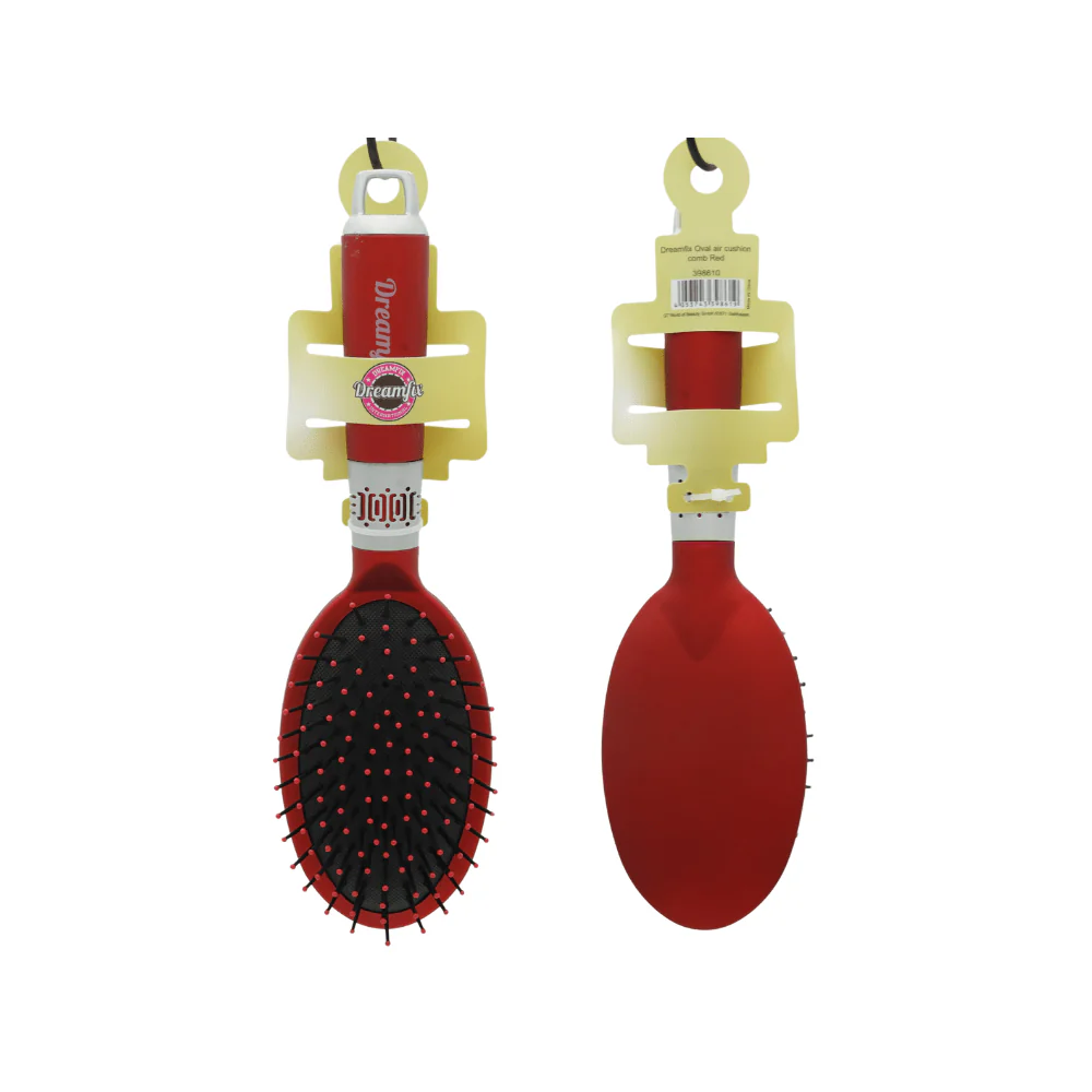 Dreamfix Red Air Cushion Brush (Oval & Square) - Image 2