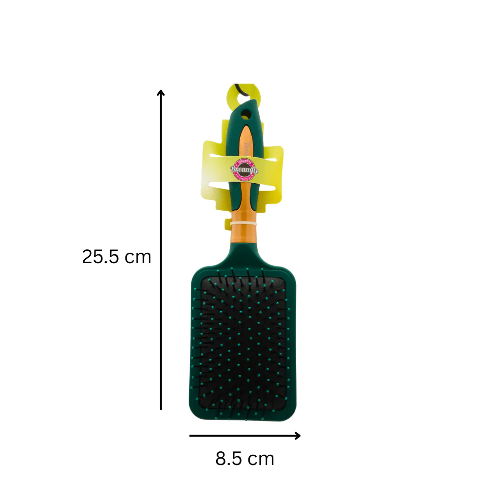 Dreamfix Green Air Cushion Brush (Square & Vent & Paddle) - Image 4
