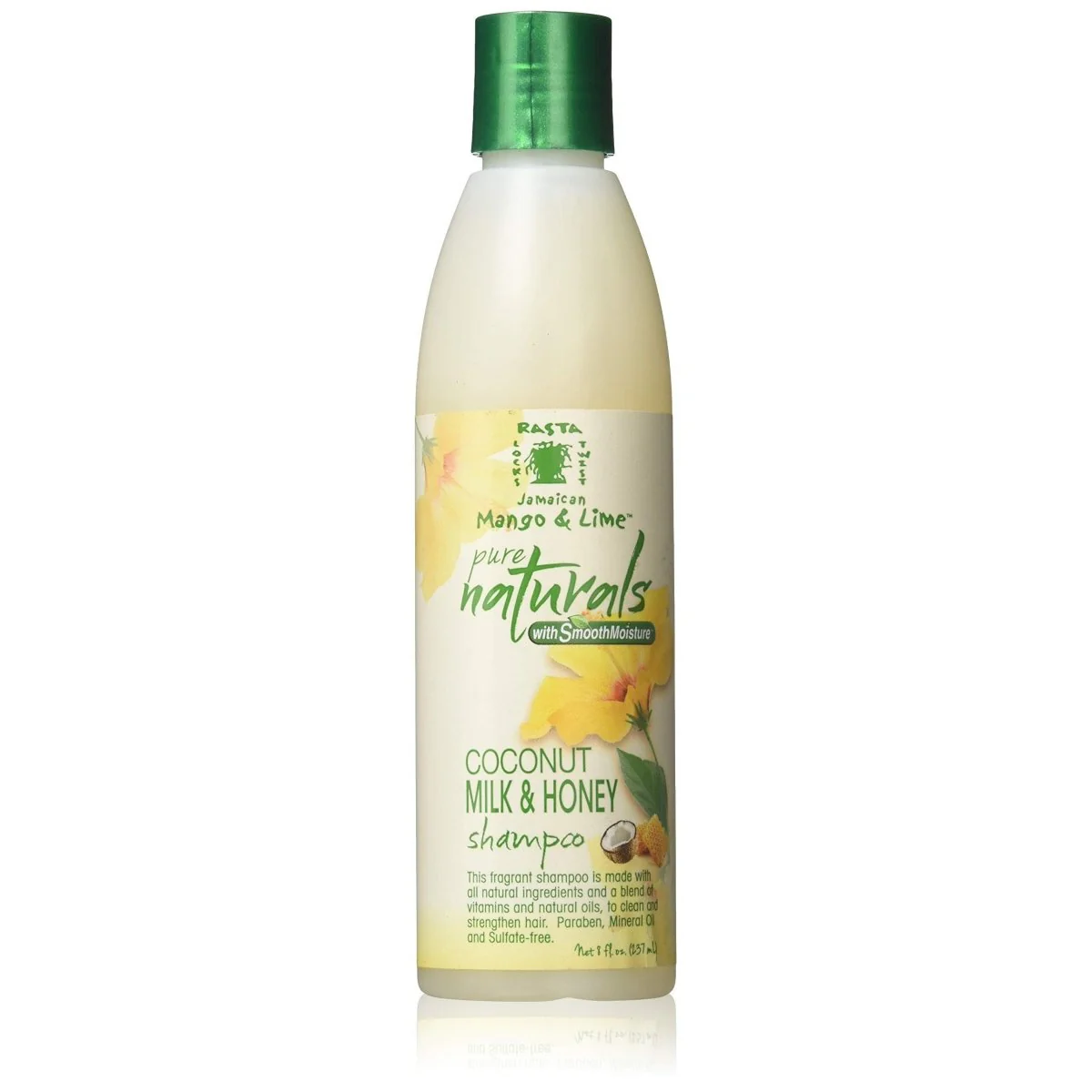Jamaican Mango & Lime Pure Naturals Coconut Milk & Honey Shampoo 8oz