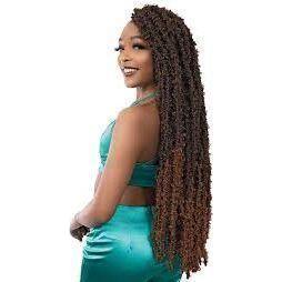 Janet Collection Nala Tress Bali Butterfly Locs Crochet Braids Kunsthaar 18" - Image 3