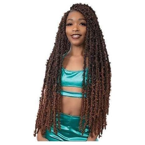 Janet Collection Nala Tress Bali Butterfly Locs Crochet Braids Kunsthaar 18" - Image 4