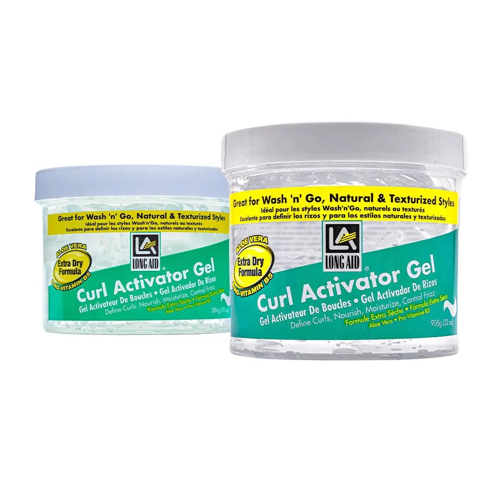 Long Aid Curl Activator Gel Extra Dry Formula 10 /32 oz