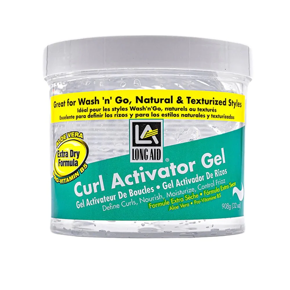 Long Aid Curl Activator Gel Extra Dry Formula 10 /32 oz - Image 3