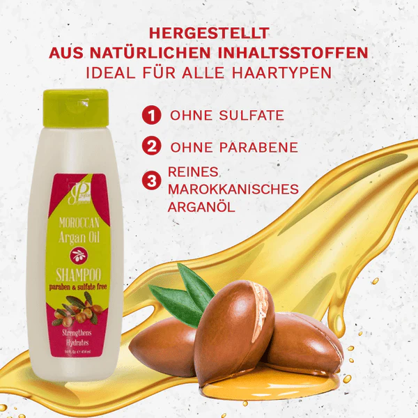 Profix Marokkanisches Arganöl Shampoo Paraben & Sulfat frei 414ml - Image 4