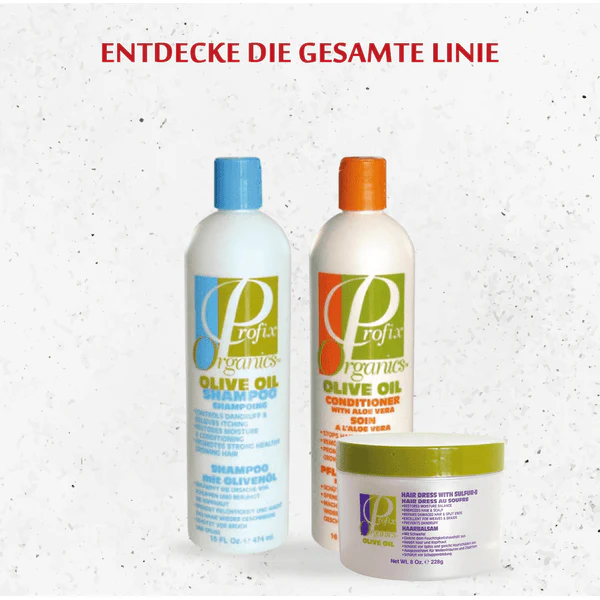 Profix Organics Olive Oil Hair Dress with Sulfur-8 237ml - Image 3