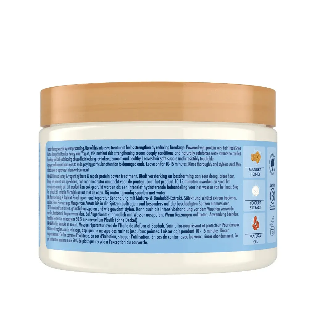 Shea Moisture Manuka Honey & Yogurt Protein Power Treatment 355ml - Image 2