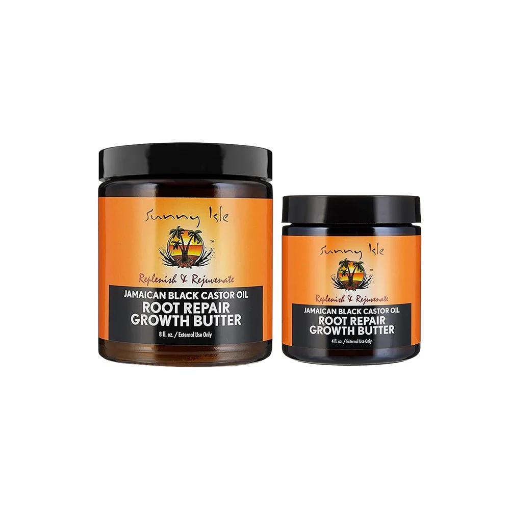 Sunny Isle Jamaican Black Castor Oil Root Repair Growth Butter 4oz/8oz